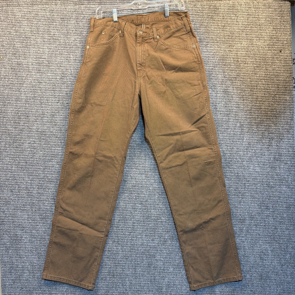 Dickies Hvywght DuckPants 32x32 Brown  Relaxed Fit Blk Label ModernCore Workline